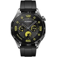 Huawei Watch GT 4 46mm (Black Fluoroelastomer Strap)